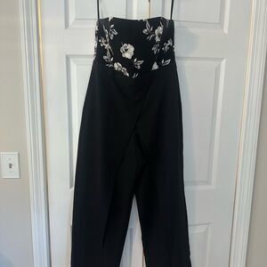 White House Black Market Black and White Garment
